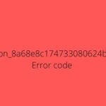 [pii_pn_8a68e8c174733080624b] Error code