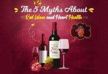 Top 5 Myths and Fact About Red Wine and Heart Health Red Wine, Red Wine Myth, Myths about Red Wine, Heart Health, Genmedicare