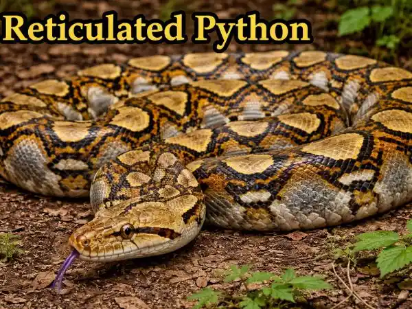 Reticulated Python in focus